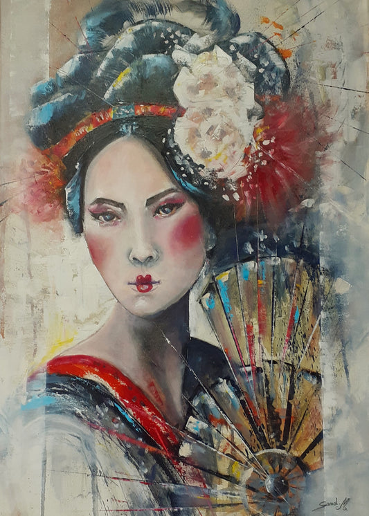 Hana ma geisha, 50/70 cm